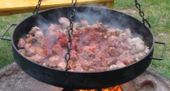 Grillpfanne mit Griffen