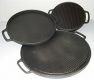 Grillplatte Gusseisen rund